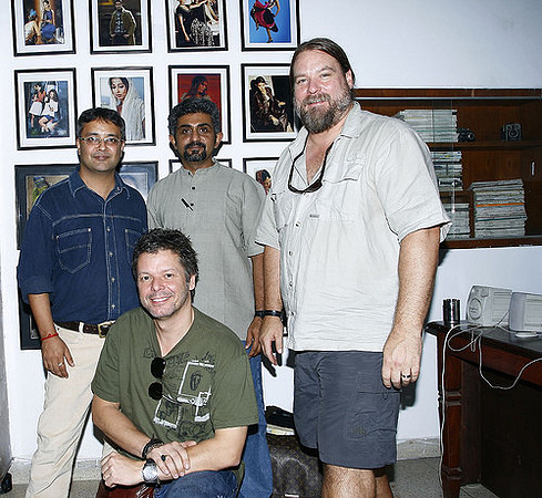 munish, mahesh bhat, hans neleman, chris