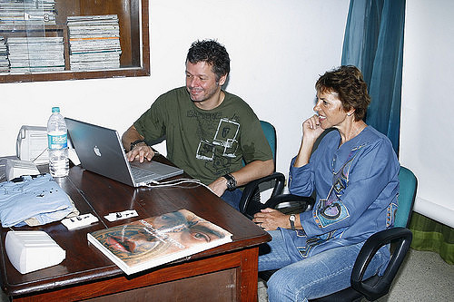 Hans neleman with Vandakues