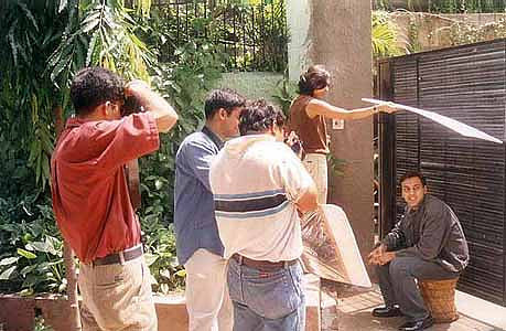 Practical session at Munish Khanna academy