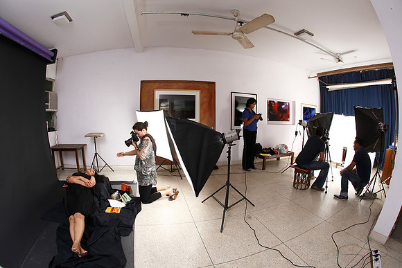 Practical session at Munish Khanna academy