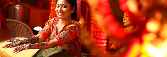 Mehandi -coffee table wedding book