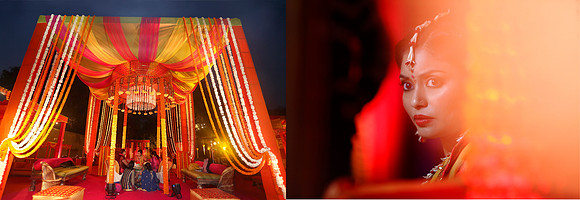Mehandi -coffee table wedding book