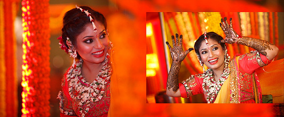 Mehandi -coffee table wedding book