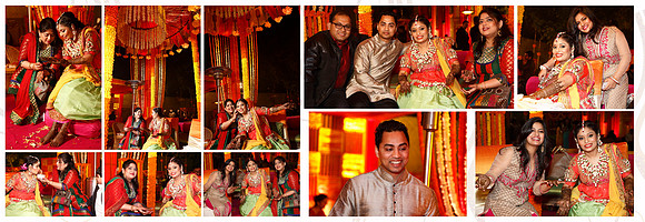 Mehandi -coffee table wedding book