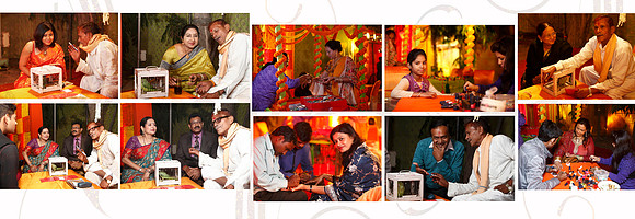 Mehandi -coffee table wedding book