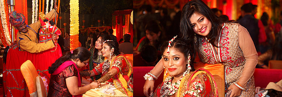 Mehandi -coffee table wedding book