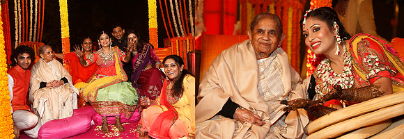 Mehandi -coffee table wedding book
