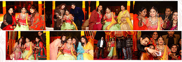 Mehandi -coffee table wedding book
