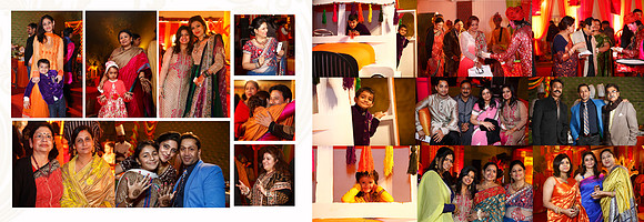 Mehandi -coffee table wedding book
