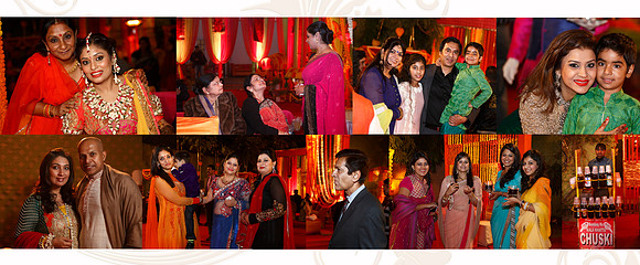 Mehandi -coffee table wedding book