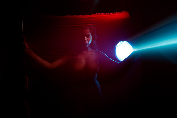 Purple affair - artistic nudes