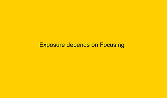 exposure 9 focusing