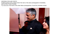 Wedding Photography Guidelines