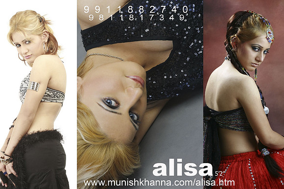 alisa comp card