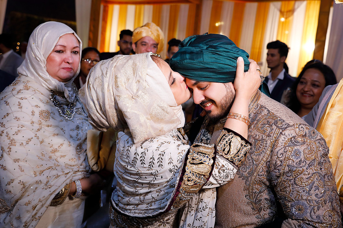 Candid wedding photography