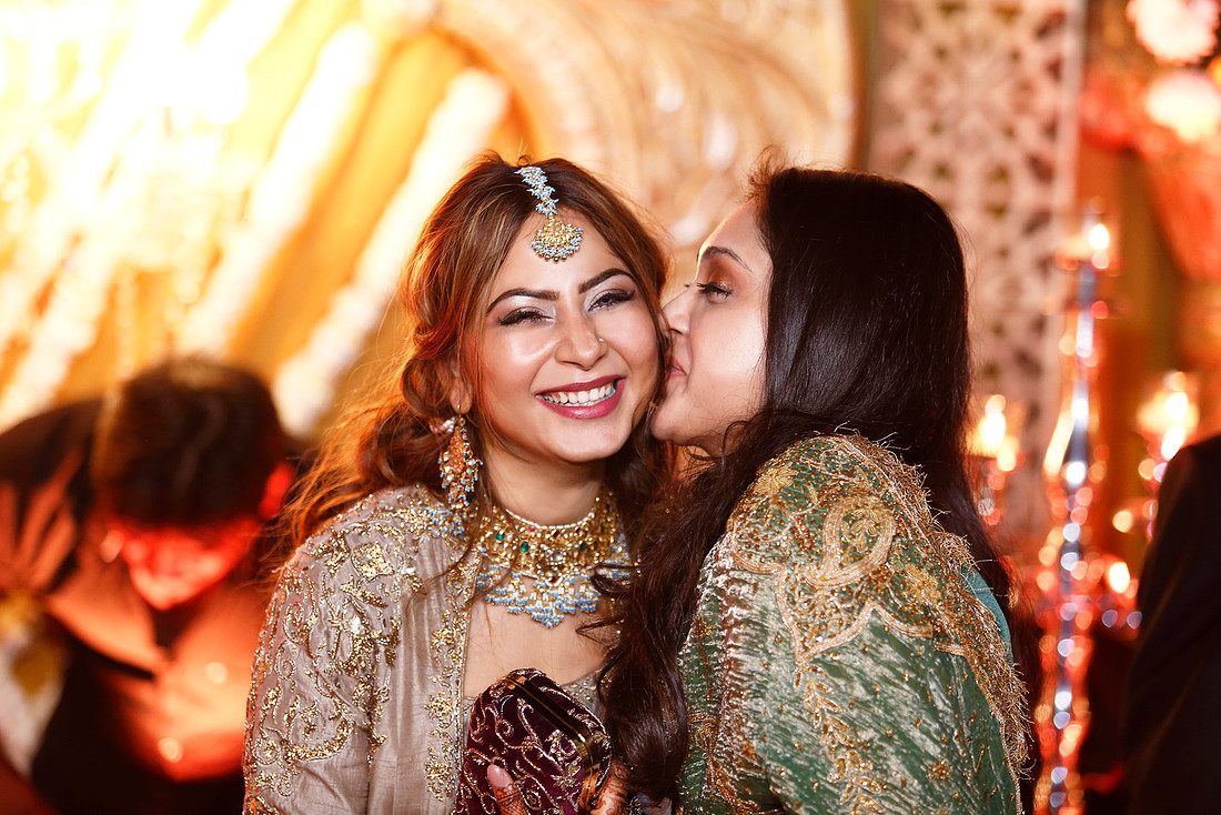 Candid wedding photography