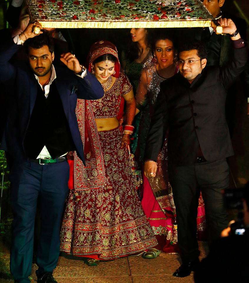 Candid wedding photography