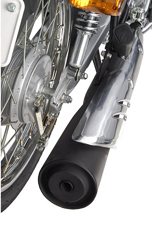 Muffler 0218 hero honda super splendour cut out