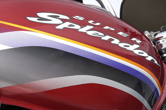 Tank0221hero honda super spendour NIS
