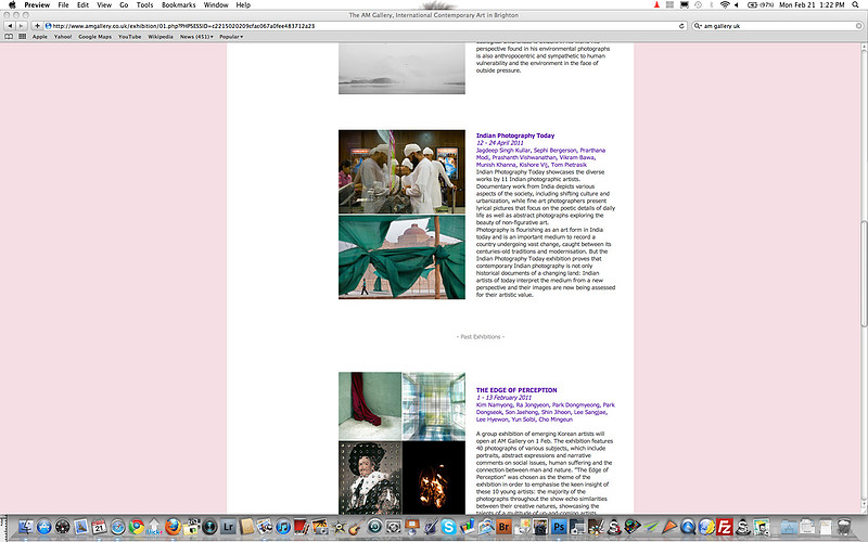 AM Gallery website